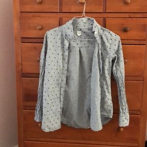 Stripped button down shirt